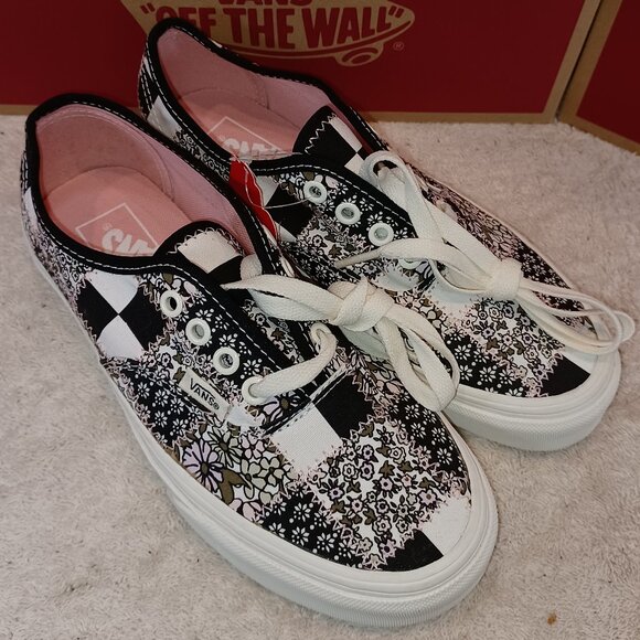 Vans Men's 5.5/Women's 7 Authentic Patchwork Floral VN0A33TB9FYL - Picture 9 of 12